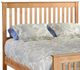 Archbold Furniture Shaker Natural King Slat Panel Bed-2