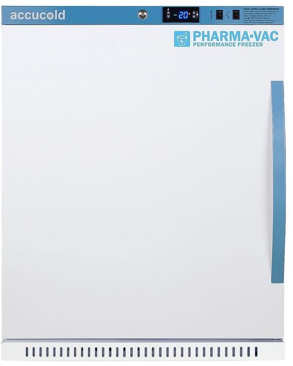 Accucold® Pharma-Vac Performance Series 24" 4.0 Cu. Ft. White Undercounter Freezer-0