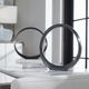 Uttermost® Orbits 2-Piece Black Ring Sculptures Set-2