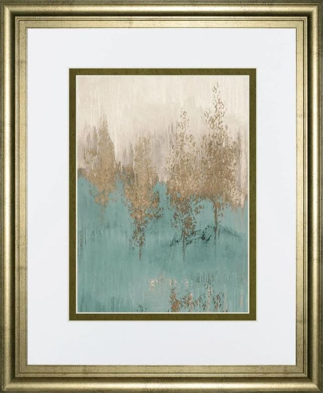 Classy Art Through The Gold Trees Abstract II By Lanie Loreth Wall Art-0