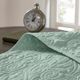 Olliix by Madison Park Quebec Seafoam Twin Reversible Bedspread Set-2