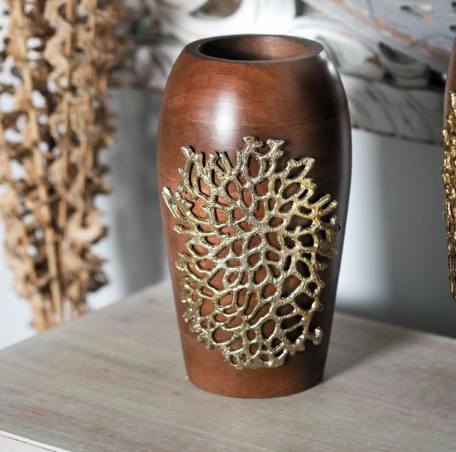 Deco Marche Brown 6" Vase-3