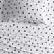 Olliix by Woolrich Flannel Black/White Scottie Dogs Full Cotton Sheet Set-2