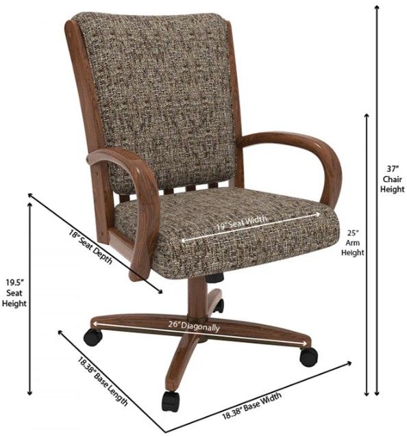 Chromcraft Customizable Baylor Dining Chair-2