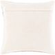 Surya Nobility Ivory 22"x22" Toss Pillow with Down Insert-1