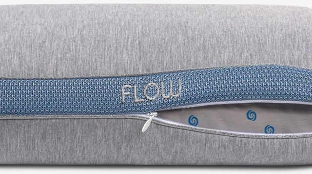 BEDGEAR® Flow Performance® Gray Soft Travel Pillow-4