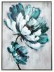 A & B Home Blue/Green Floral Wall Art-1