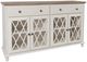 Jofran Inc. Aurora Hills Brushed White 4-Door Accent Chest-0