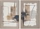 Crestview Collection Urban Layers 2-Piece Wall Art Set-0