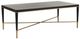 Chelsea House Hamlet Antique Brass/Matte Black Cocktail Table-0