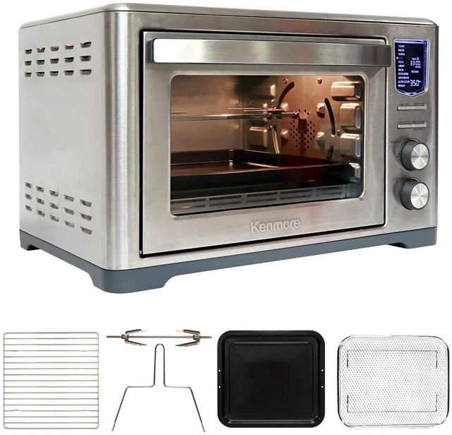 Kenmore® 25QT 1700W Stainless Steel Air Fryer Convection Countertop Oven-1