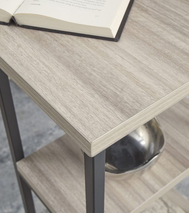 Clearance Signature Design by Ashley® Waylowe Black/Natural Home Office Desk-3