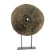 A & B Home Brown Decorative Wheel Sculpture-2