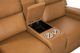 Corinthian Furniture Nova Butternut Power Reclining Loveseat with Power Headrest and Console -2