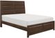 Mazin Furniture Erwan Espresso Queen Panel Bed-0