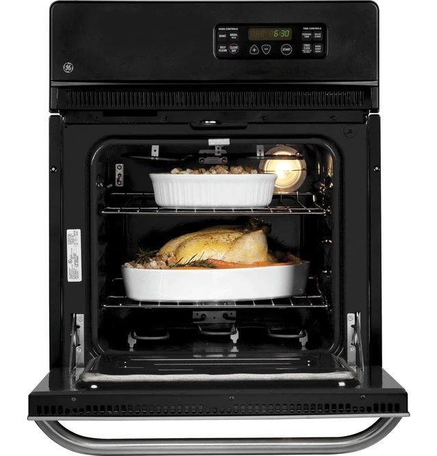 GE® 24" Stainless Steel Built In Single Electric Wall Oven-2