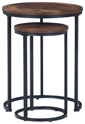 Signature Design by Ashley® Briarsboro 2-Piece Brown Accent Tables-2