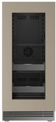 U-Line® Home Collection 15" 2.8 Cu. Ft. Panel Ready Beverage Center with Glass Door-0