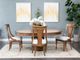 Berkshire Warm Cognac Round Dining Set-0