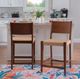 Powell® Cosgrove Brown Counter Stool -1