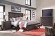 aspenhome® Oxford Peppercorn King Panel Storage Bed-1