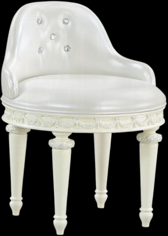 ACME Furniture Dorothy Ivory Vanity Swivel Chair-0