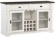 Steve Silver Co.® Joanna Ivory/Mocha Two Tone Server-1