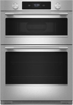 KitchenAid® 30" PrintShield™ Stainless Steel Oven/Micro Combo Electric Wall Oven with Assisted Cook Cycles