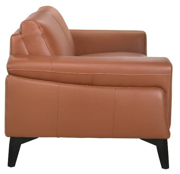 New Classic® Home Furnishings Como Terracotta Sofa-2