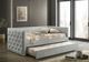Furniture of America® Renzi Gray Twin Daybed with Trundle-1