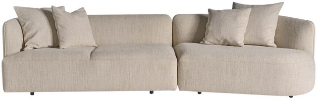 Universal Explore Home™ Danica 2-Piece Rhine Sand Sectional-1