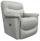 La-Z-Boy® James Dove Gray Power Rocking Recliner with Headrest and Lumbar-0