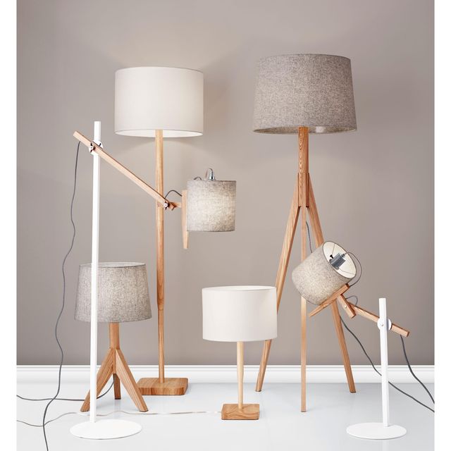 Adesso® Rhythm Walnut Table Lamp-1