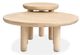 Magnussen Home® Sunset Cove Sanibel Brown Nesting Cocktail Table with Casters-2