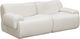 TOV Furniture Zenith Cream 80" Modular Loveseat-0