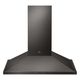 LG 30" Black Stainless Steel Wall Mount Chimney Hood-0