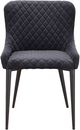 Moe's Home Collection Etta Grey Dining Arm Chair-1