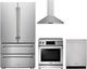 Thor Kitchen® 4 Piece Stainless Steel Electric Kitchen Package-0