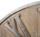 A & B Home Adelaide Brown Oversized Wall Clock-4