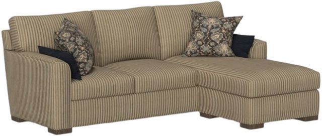 Flexsteel® Customizable Jasper Sofa with Reversible Chaise-2