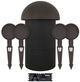 Sonance® Patio Series Outdoor Speaker System with 4 Satellite Speakers, an In-Ground Subwoofer, and DSP Amplifier-0