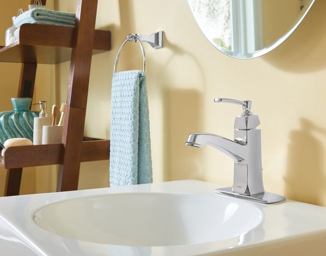 Moen® Retreat® Chrome Towel Ring-3