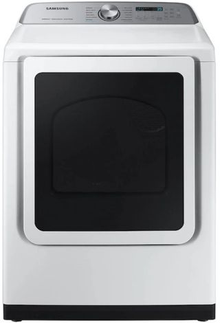 Samsung 7.4 Cu. Ft. White Gas Dryer
