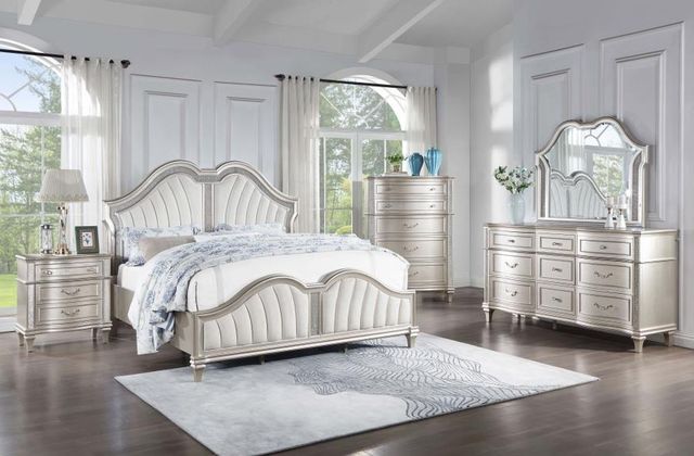 Coaster® Evangeline Silver Oak Dresser Mirror-4