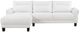 Coaster® Caspian 2-Piece White Left-Arm Facing Sectional-3