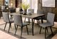 Furniture of America® Vilhelmi 2-Piece Black/Gray Dining Side Chair Set-2