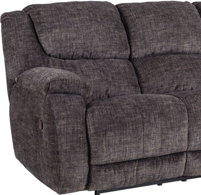 HomeStretch Apache Chocolate Double Power Reclining Sofa-1