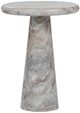 Classic Home Huxley Rusty Gray Marble End Table-0