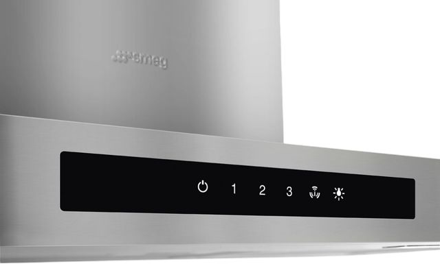 Smeg 48" Stainless Steel Island Range Hood-2