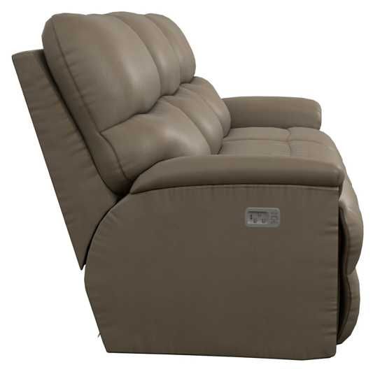 La-Z-Boy® Trouper Marble Power Reclining Sofa with Headrest-2